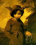 Sir Joshua Reynolds mercury as cut purse France oil painting artist